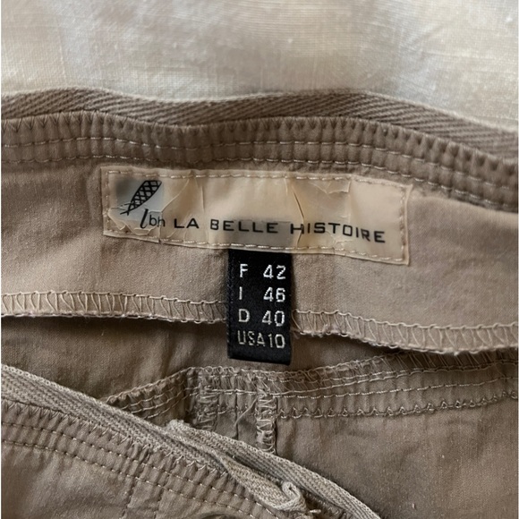 LaBelle Histoire tan pants size10 - Picture 6 of 6